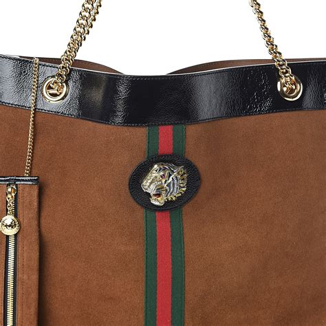 gucci black and brown handbag|gucci brown suede bag.